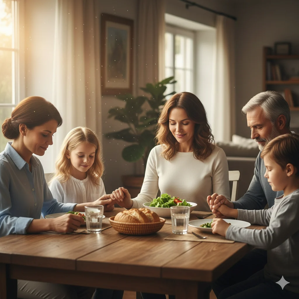 prayers to say before eating