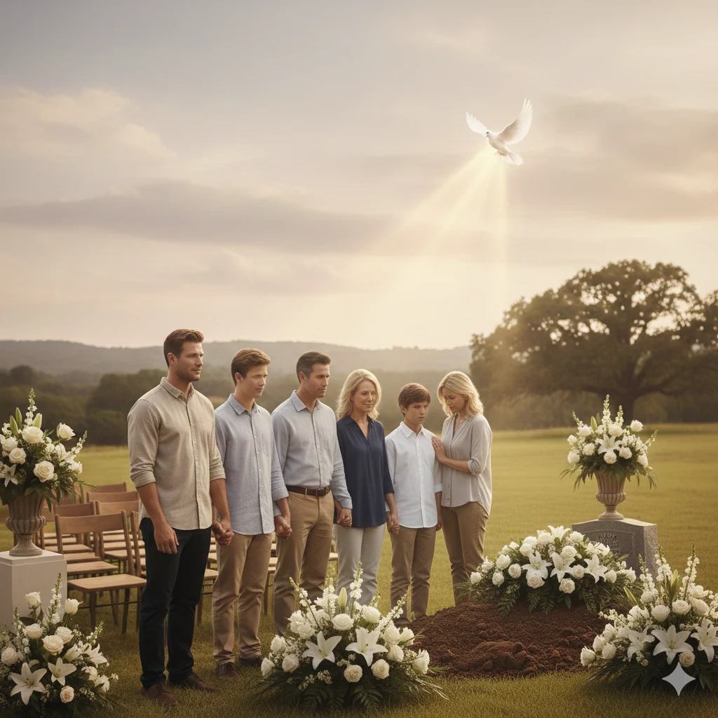 short funeral prayers for family