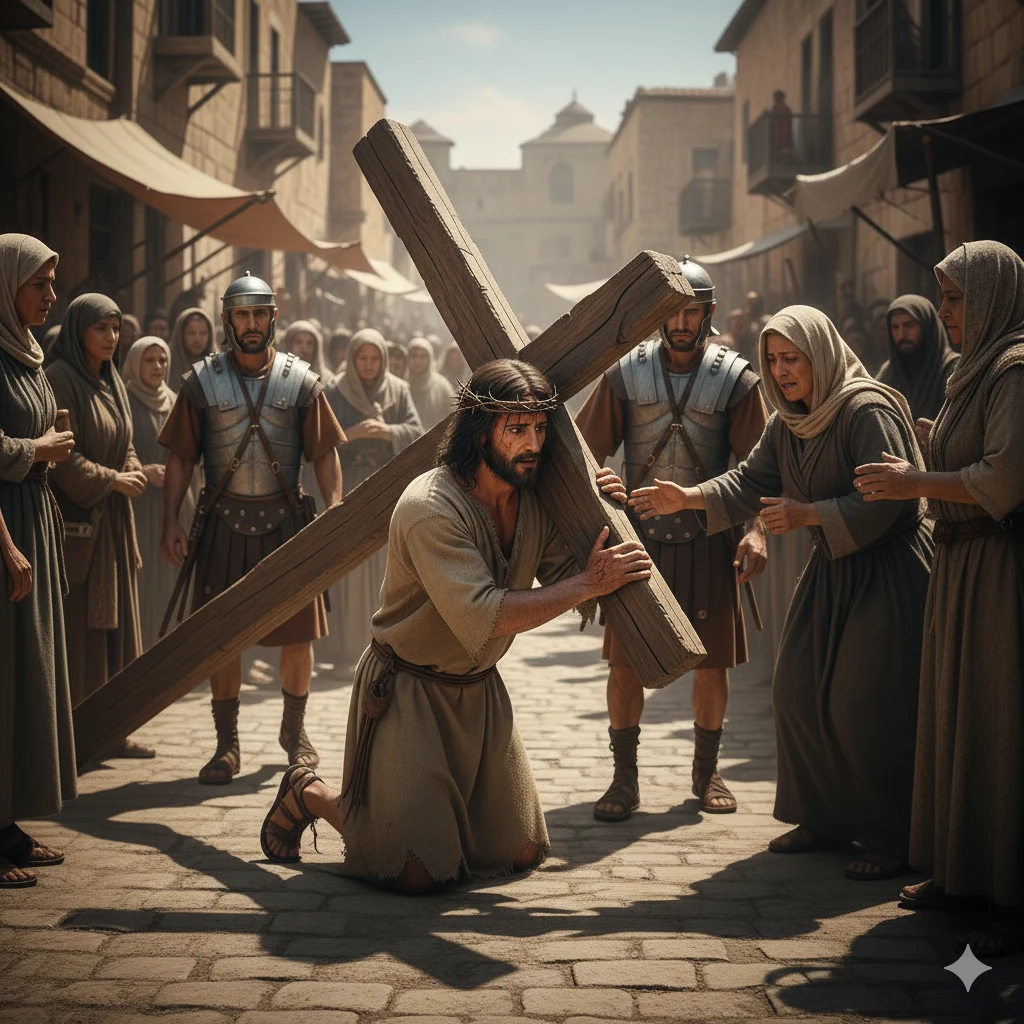 14 stations of the cross prayers