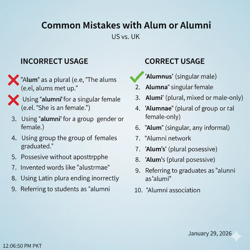alum or alumni