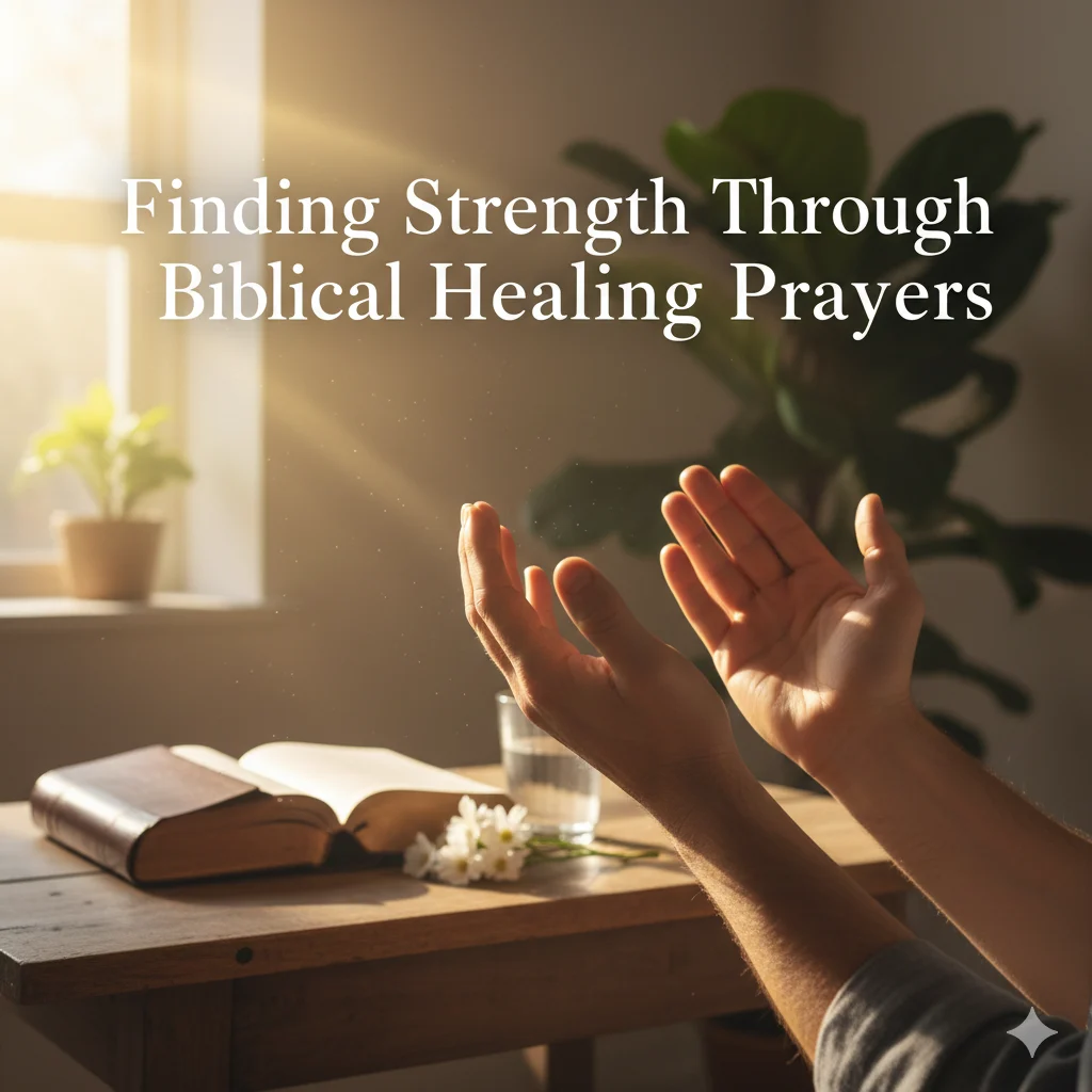 healing prayers in the bible
