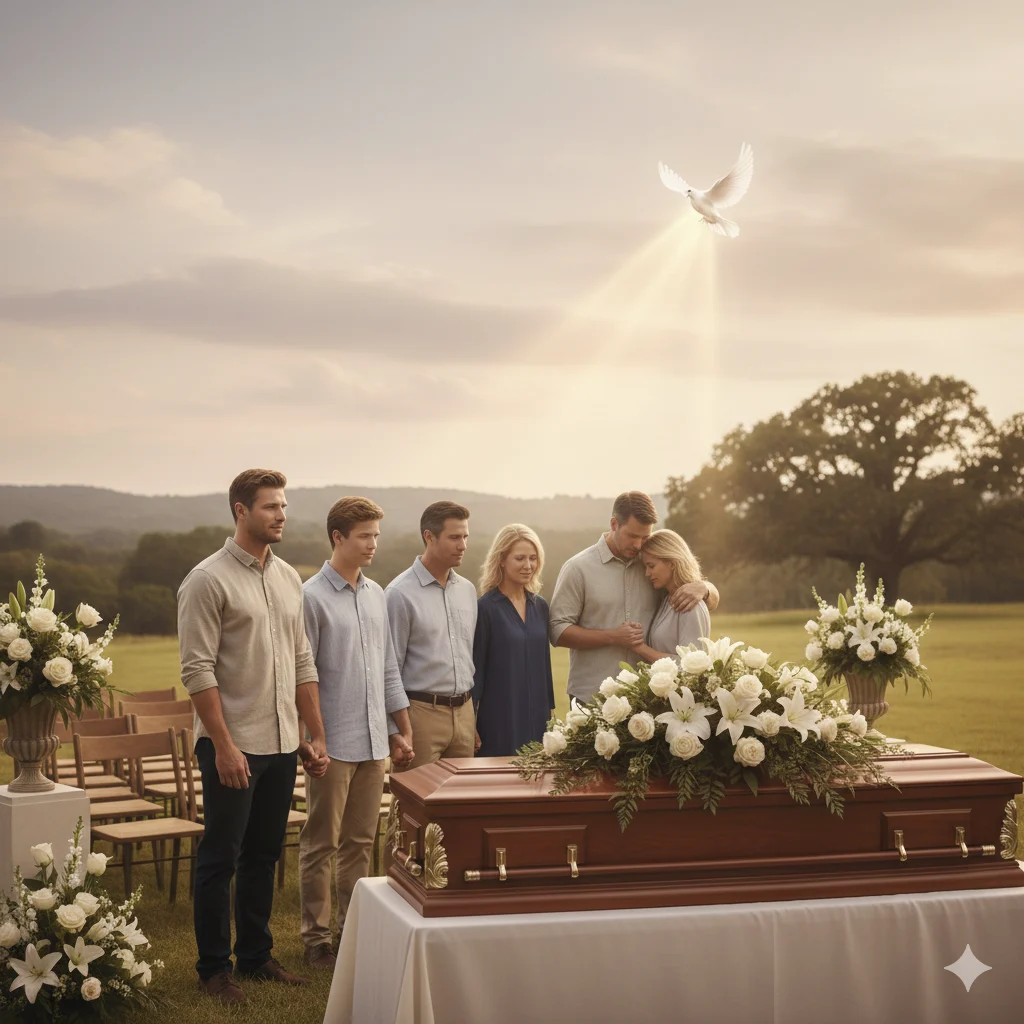 short funeral prayers for family