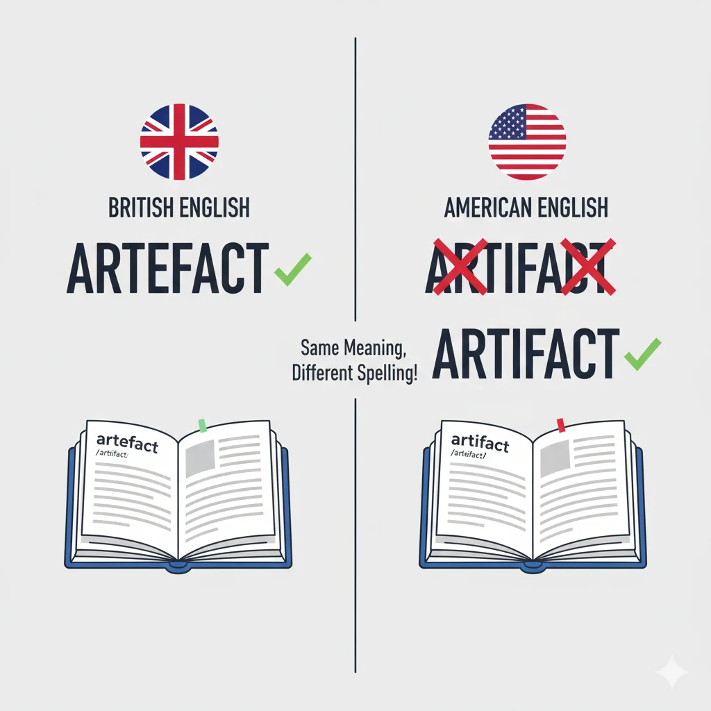 artefact or artifact