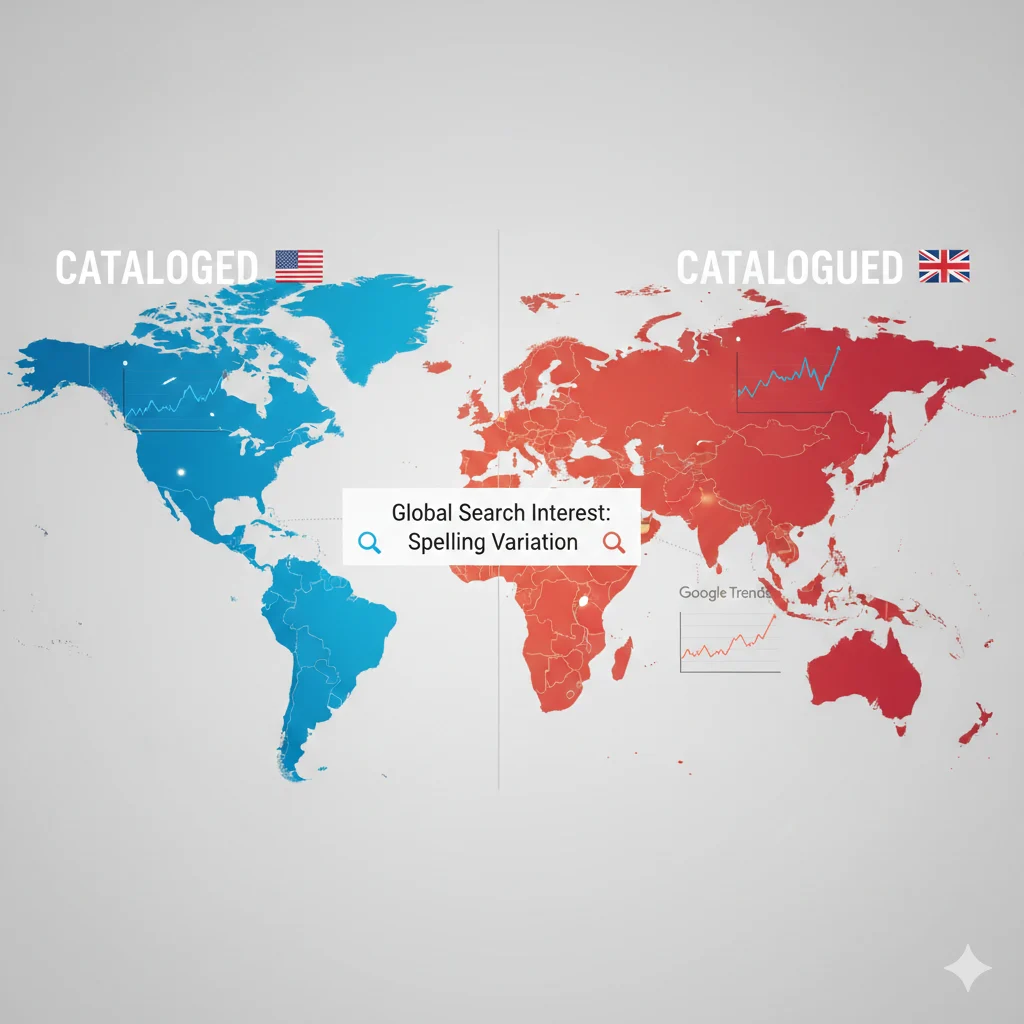 cataloged or catalogued