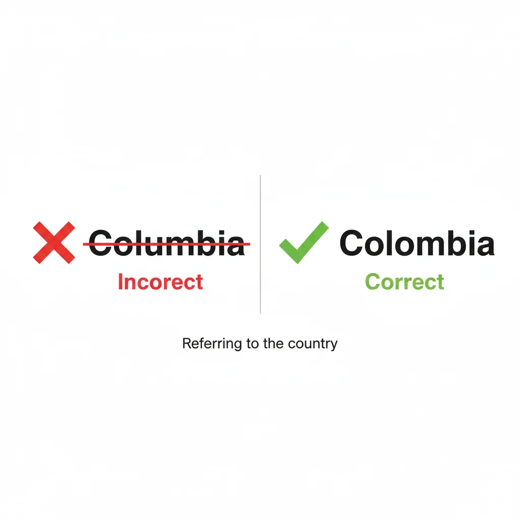 colombia or columbia