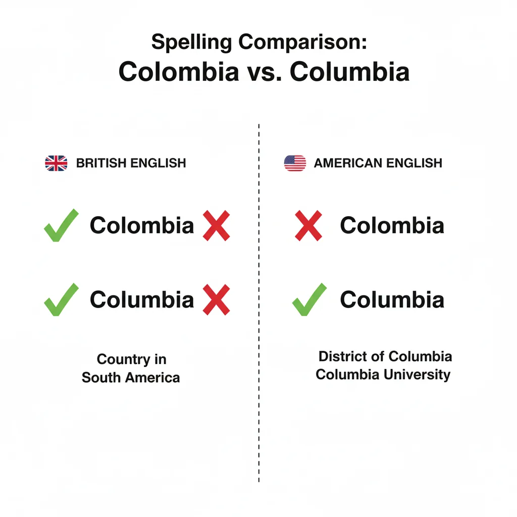 colombia or columbia