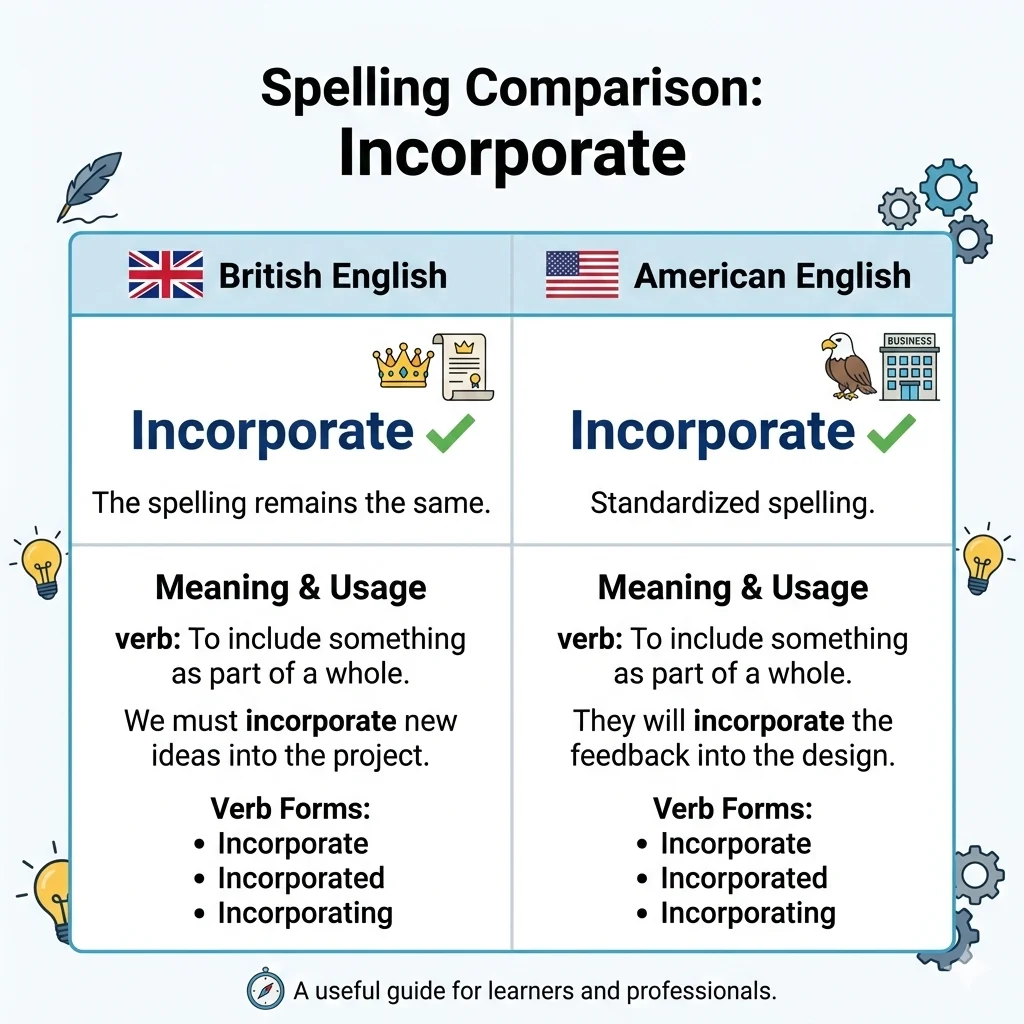 encorporate or incorporate
