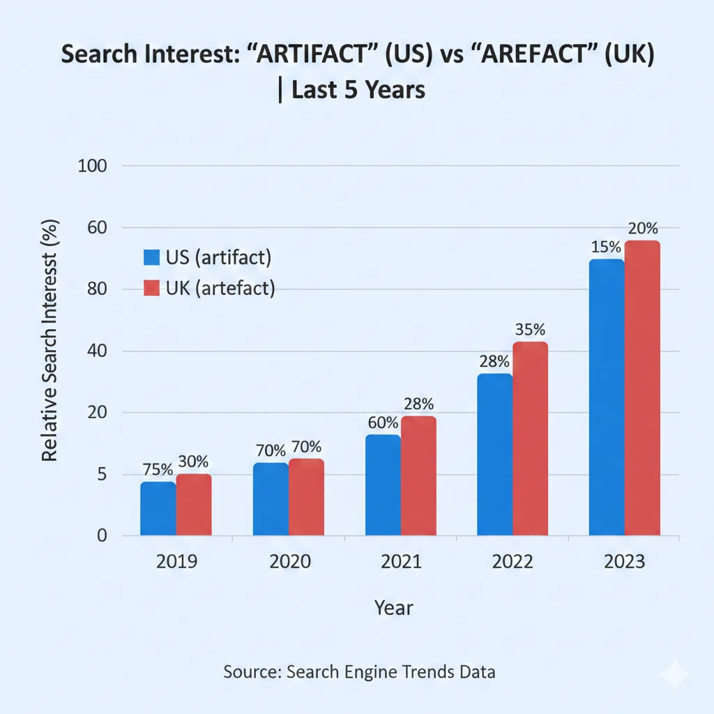 artefact or artifact