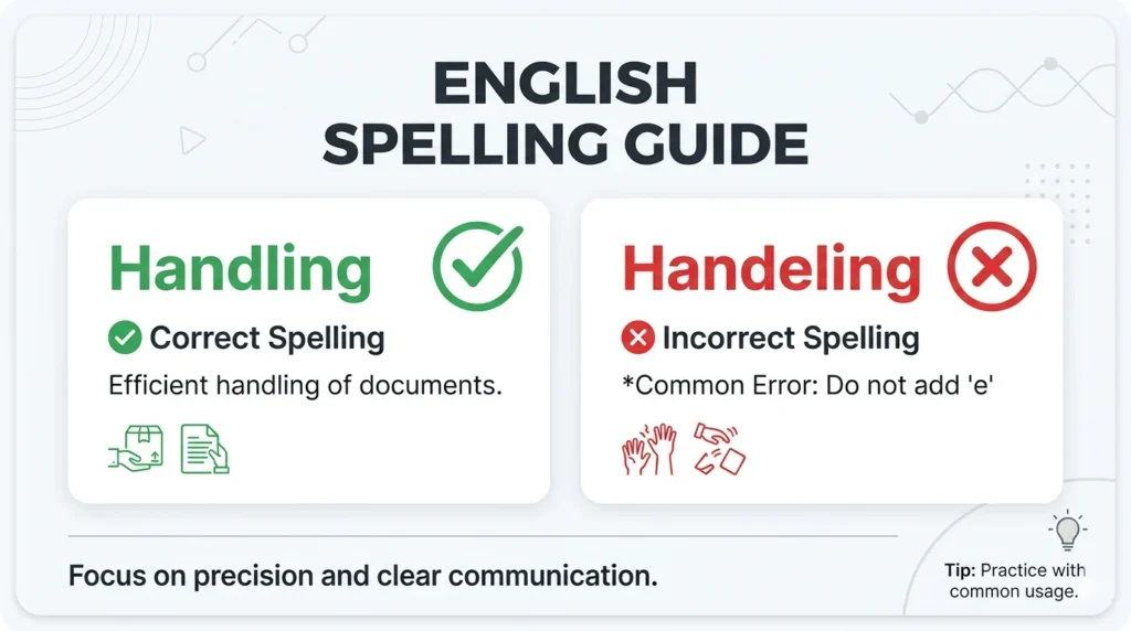 handeling or handling