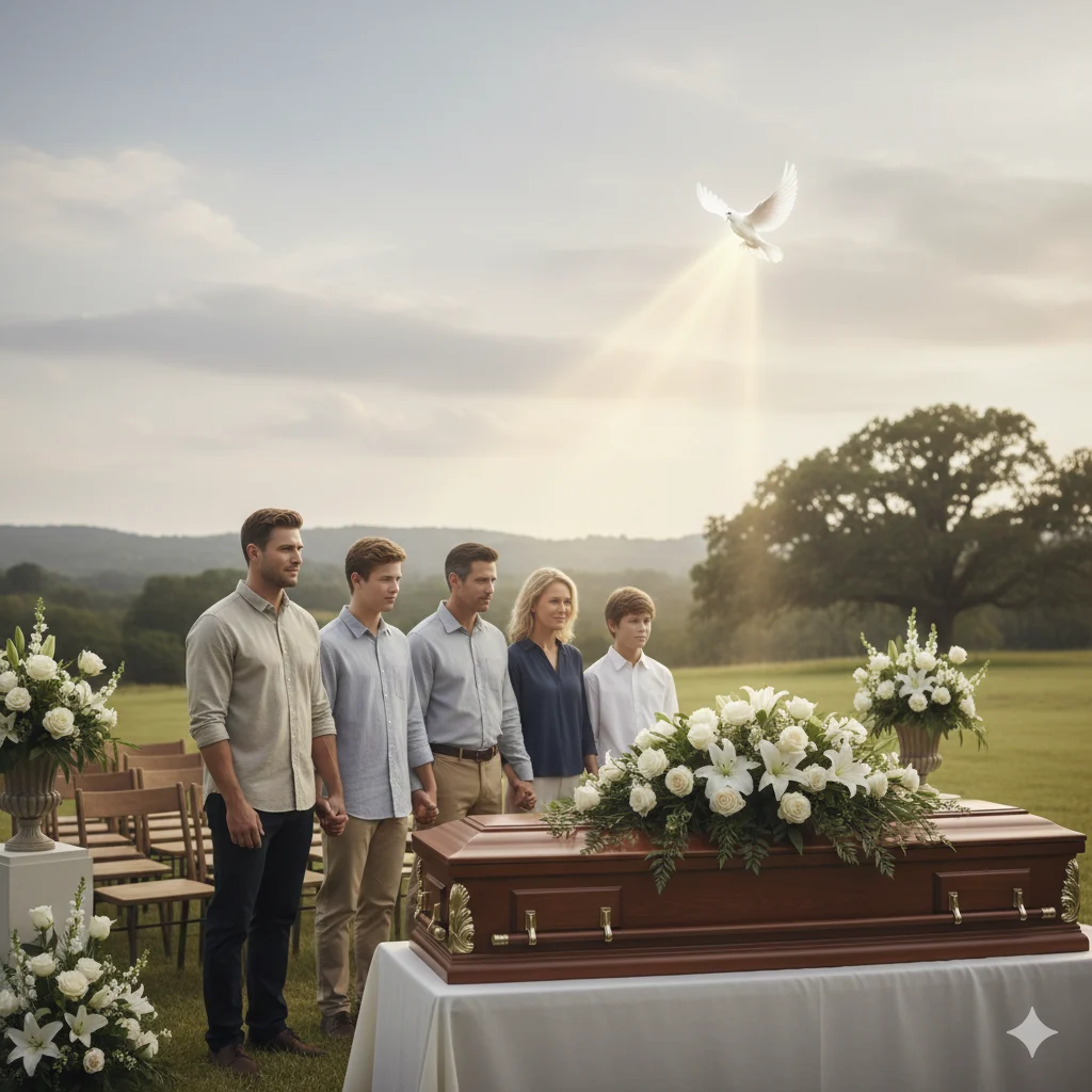 short funeral prayers for family