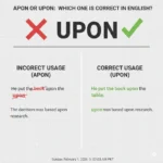 Apon or Upon