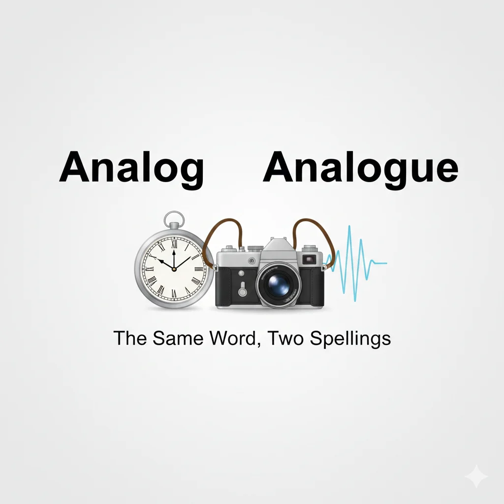 analog or analogue