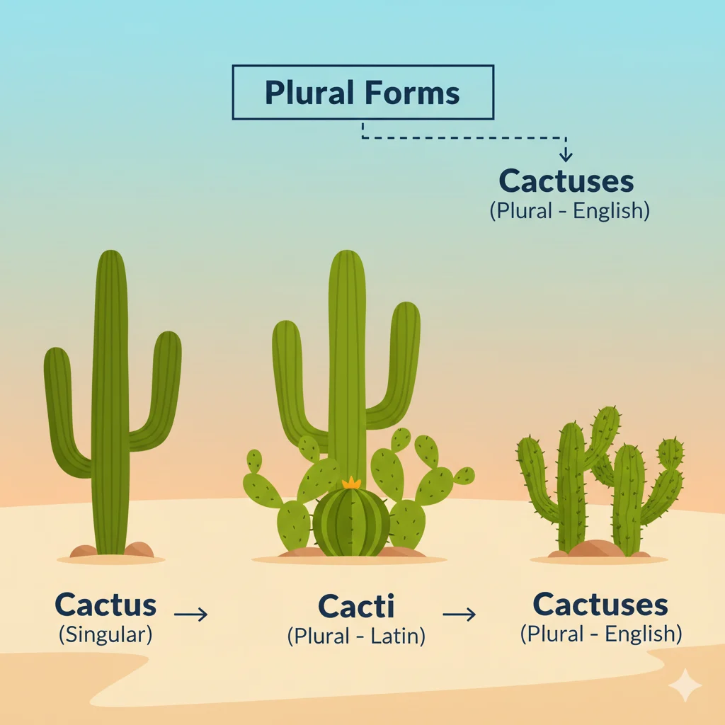 cacti or cactuses