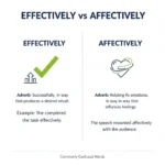 effectively or affectively