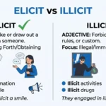 elicit or illicit
