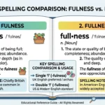 fulness or fullness